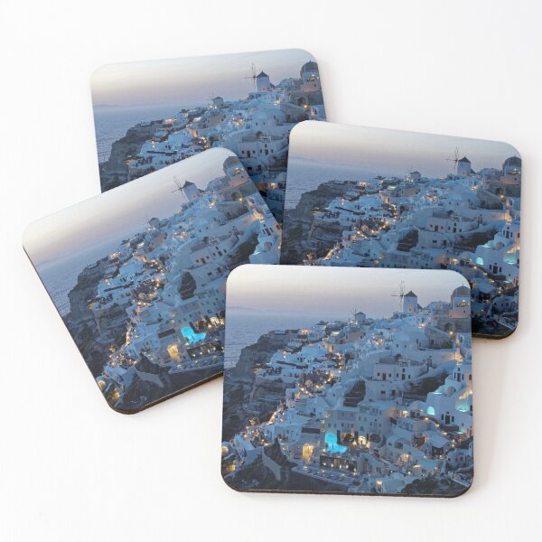 Item preview, Oia, Greece, Ocean Sunset Views designed and sold by newburyboutique.