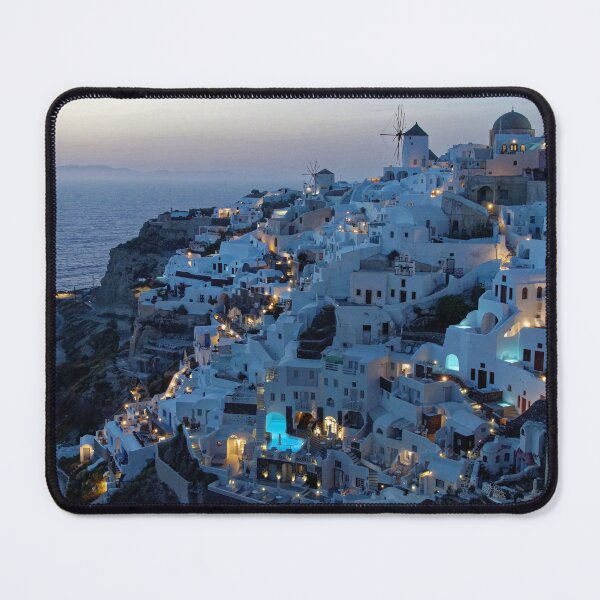 Item preview, Oia, Greece, Ocean Sunset Views designed and sold by newburyboutique.
