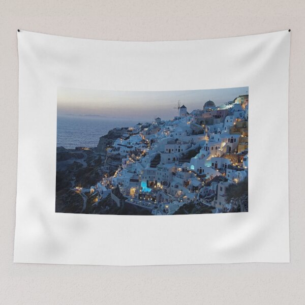 Item preview, Oia, Greece, Ocean Sunset Views designed and sold by newburyboutique.