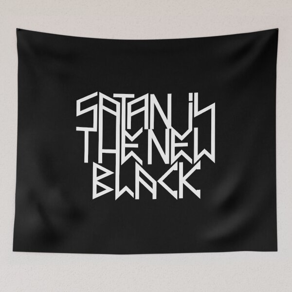 Item preview, Satan is the new black No.3 (white) designed and sold by Mystic-Land.