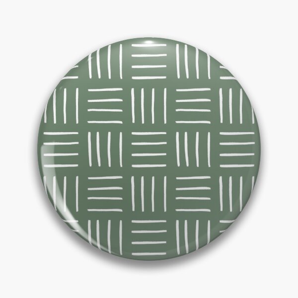 Item preview, Minimalist Weave Grid Pattern (white/sage green) designed and sold by Design Minds Boutique.
