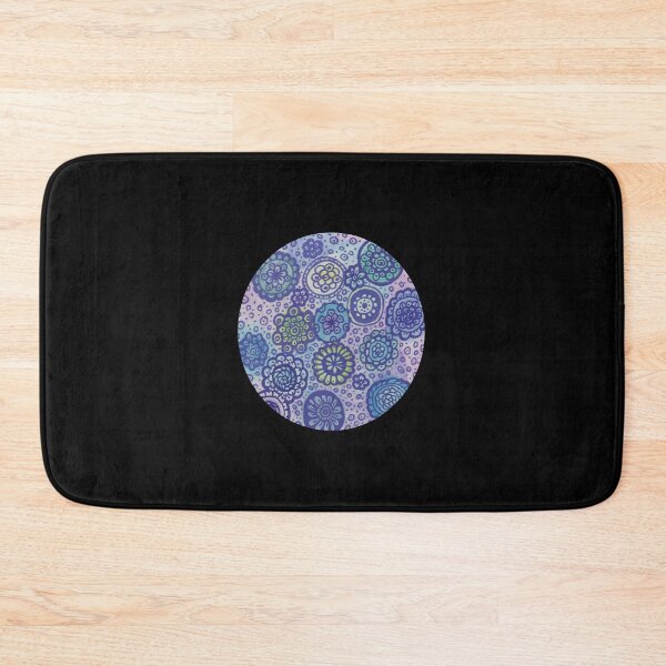 Item preview, Mini mandalas pattern blue pink purple designed and sold by ANU911.