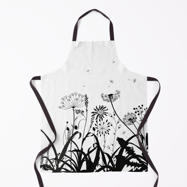 Item preview, Summer meadow black and white designed and sold by sabantha.