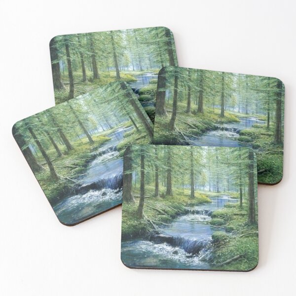 Item preview, Tranquil Forest Stream: A Serene Escape into Nature designed and sold by SweetMySpot.