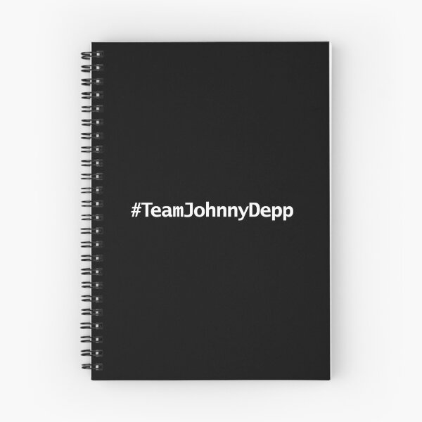Item preview, Team Johnny Depp Hashtag Minimal Typography White Text designed and sold by ellenhenry.