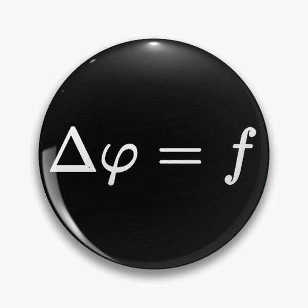 Item preview, Possion differential equation dark version designed and sold by NoetherSym.