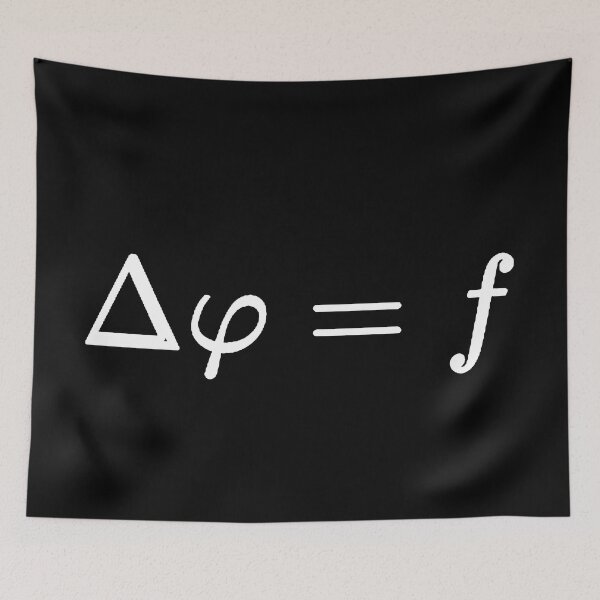 Item preview, Possion differential equation dark version designed and sold by NoetherSym.
