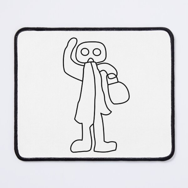 Item preview, Nazca line astronaut - black lines designed and sold by knappidesign.