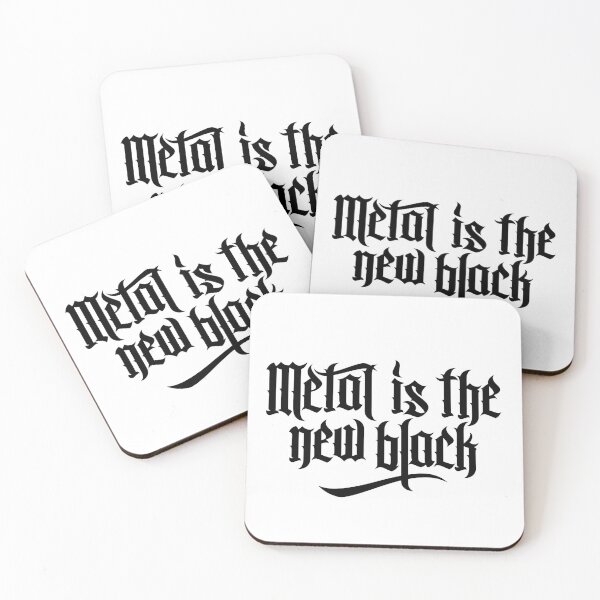 Item preview, Metal is the new black No.1 (black) designed and sold by Mystic-Land.