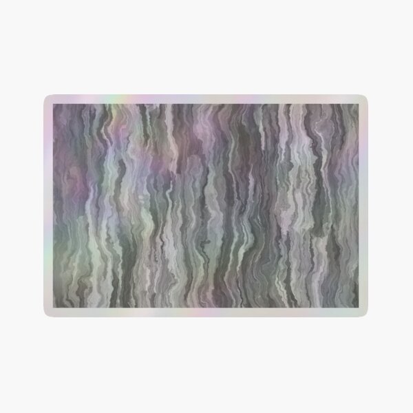 Artikelvorschau, Digital Abstract Striped Watercolor Painting Light, Mid-tone and Dark Gray / Grey entworfen und verkauft von ColorOfTheYears.
