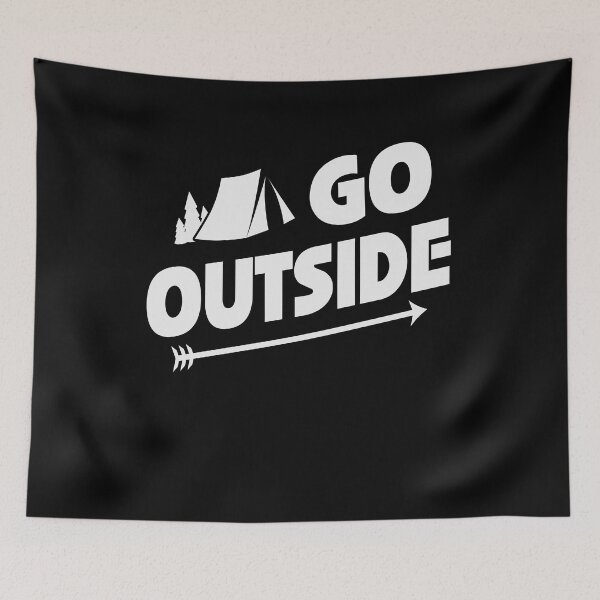 Item preview, Go Outside - Outdoors Adventure Hiking designed and sold by Optix.