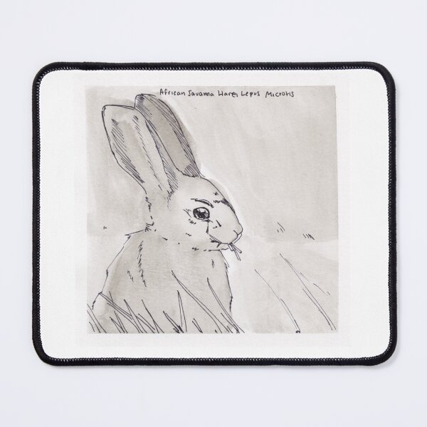 Item preview, African Savanna Hare (Lepus Microtis) designed and sold by Z Roesler.