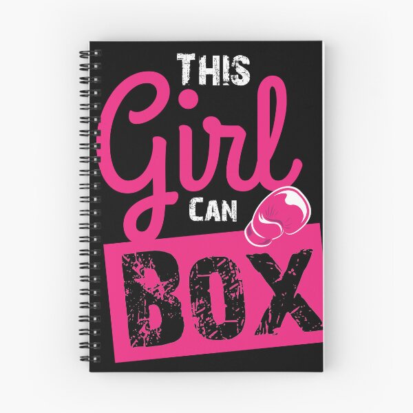 Item preview, This Girl can Box Quote Vintage Boxer Boxing Gloves Design  designed and sold by Rzelemenz.