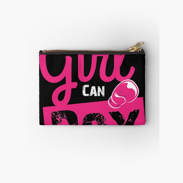 Item preview, This Girl can Box Quote Vintage Boxer Boxing Gloves Design  designed and sold by Rzelemenz.