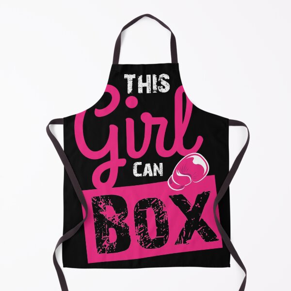 Item preview, This Girl can Box Quote Vintage Boxer Boxing Gloves Design designed and sold by Rzelemenz.