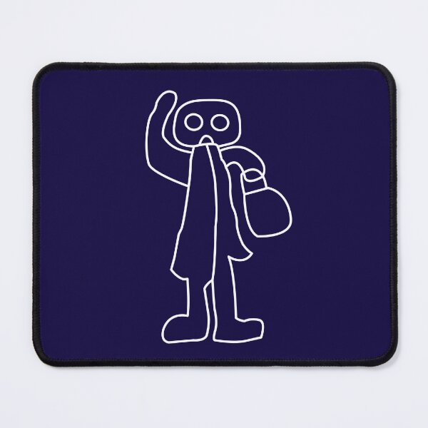 Item preview, Nazca line astronaut man - white lines designed and sold by knappidesign.