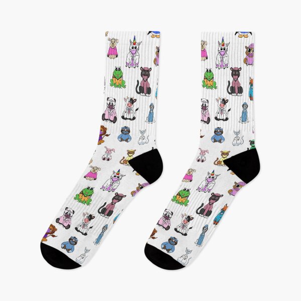 Item preview, Hand Drawn Animals in Medical Scrubs and Lab Coats on a White background designed and sold by MelindaLedsome.