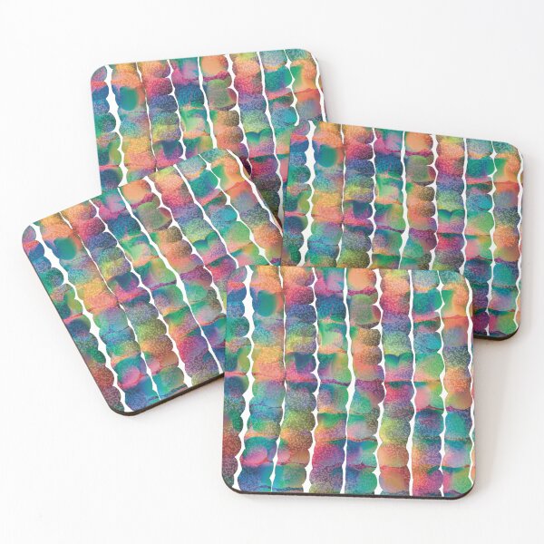 Item preview, Rainbow Splatter Wiggle Ropes designed and sold by cherdoodles.