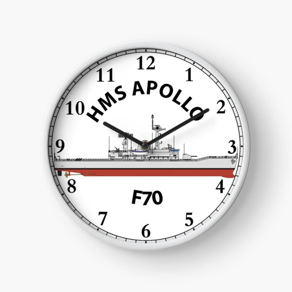 HMS ANDROMEDA - LEANDER ORIG - F70 Clock