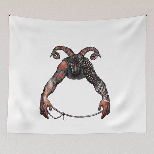 Item preview, ariete, disegno originale e unico designed and sold by SimonaLanza.