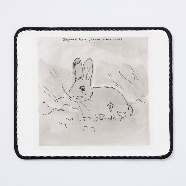 Item preview, Japanese Hare (Lepus brachyurus) designed and sold by Z Roesler.