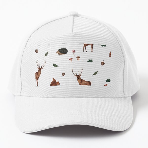 Aperçu de l'œuvre Conception de motif de fond d'animaux de la forêt - Art de style de papier peint lunatique et doux créée et vendue par MrGiftee.