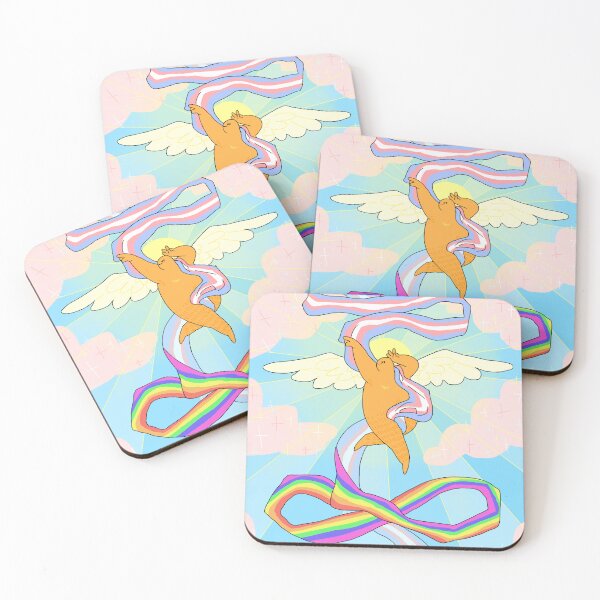 Item preview, Pride Ribbon Angel (Cloud Version) designed and sold by gm-w.