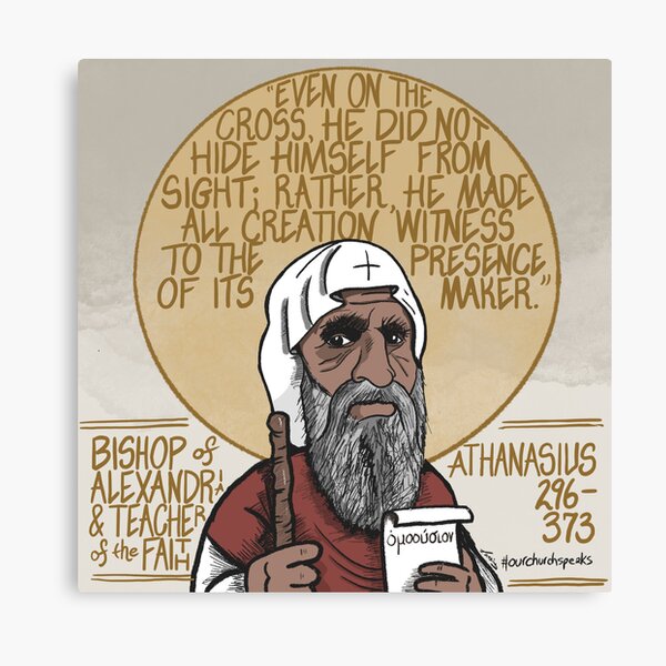 Athanasius (296-373) Canvas Print