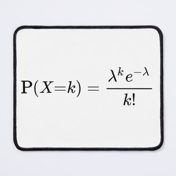 Item preview, Poisson distribution, probablity and math basics designed and sold by NoetherSym.