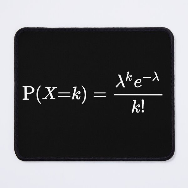 Item preview, Poisson distribution probabilty and math basics designed and sold by NoetherSym.
