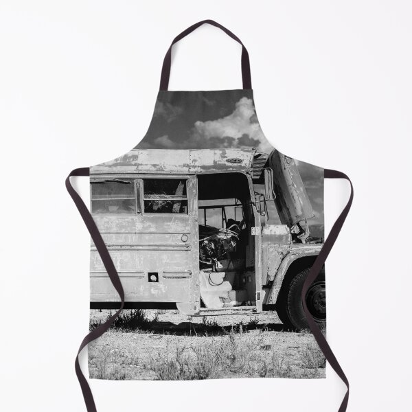 Item preview, On the Road Again - Vintage School Bus Abandoned designed and sold by Lostlogo.