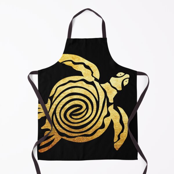 Item preview, gold metallic turtle chunky swirl design   designed and sold by Zevy-Darling.