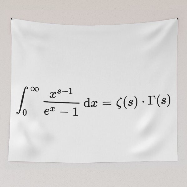 Item preview, Riemann Zeta function and Euler Gamma Function designed and sold by NoetherSym.