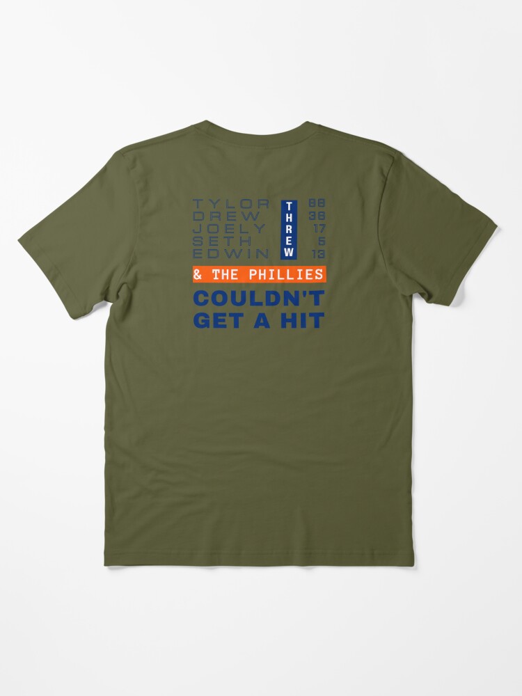 Mets vs Phillies combined no-hitter Essential T-Shirt for Sale by brindled