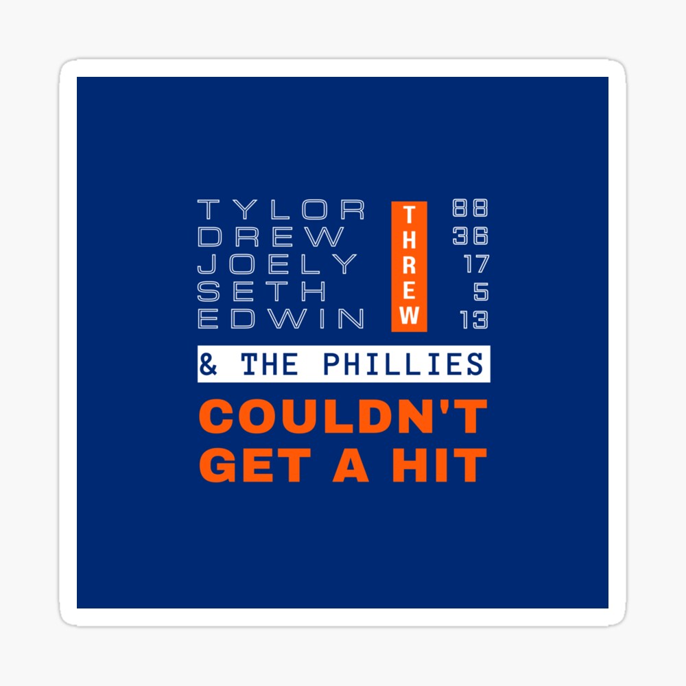 Mets vs Phillies combined no-hitter Essential T-Shirt for Sale by brindled