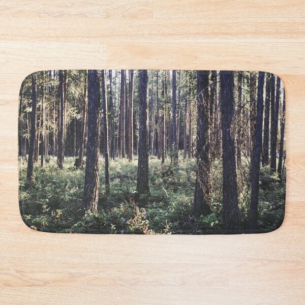 Item preview, Pine Forest in Sunlight, Glacier National Park designed and sold by Lostlogo.