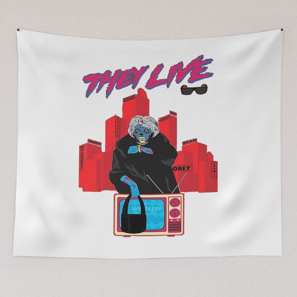 Item preview, They Live Horror Movie  designed and sold by daringli56.