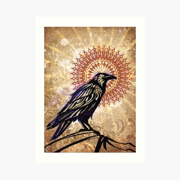 Raven Magic Art Print for Sale by SimonHaiduk