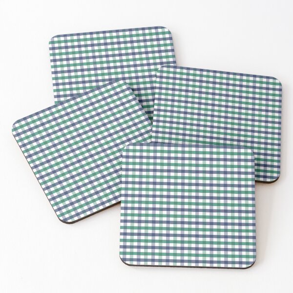 Item preview, Navy & Forest Tattersall designed and sold by PSCSCo.