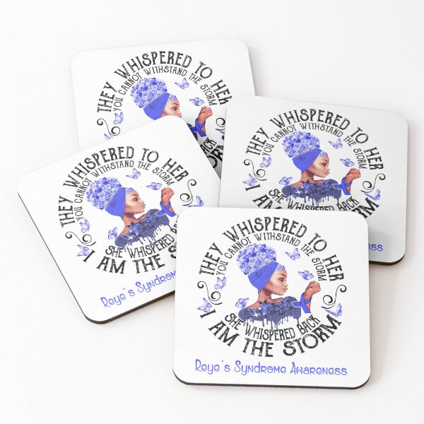 Item preview, Black Girl Fighter Strong I Am The Storm Reye's Syndrome Awareness designed and sold by Mnrshirley.