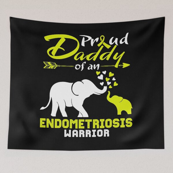 Item preview, Proud Daddy Of An Endometriosis Warrior designed and sold by Hatjar.