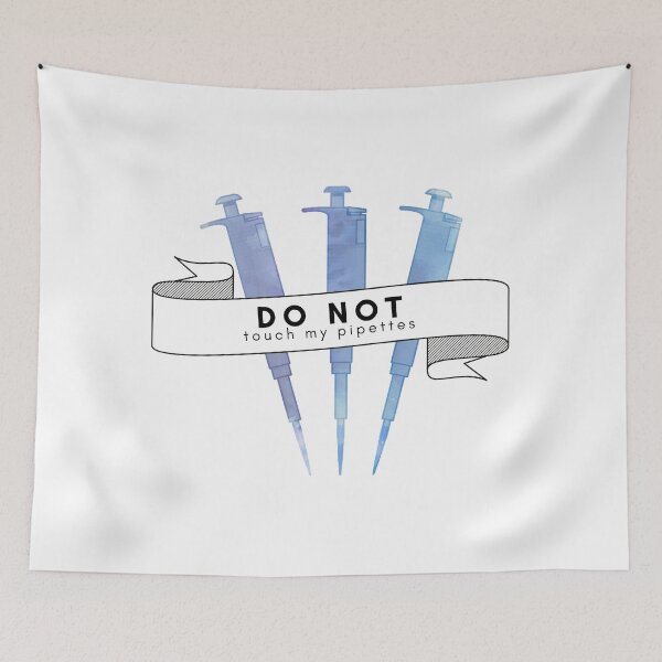 Item preview, DO NOT touch my pipettes designed and sold by quiet-charm.