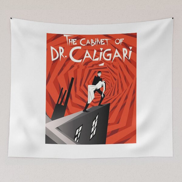 Item preview, The Cabinet of Dr. Caligari Horror Movie Vintage 90s designed and sold by egbne-0.