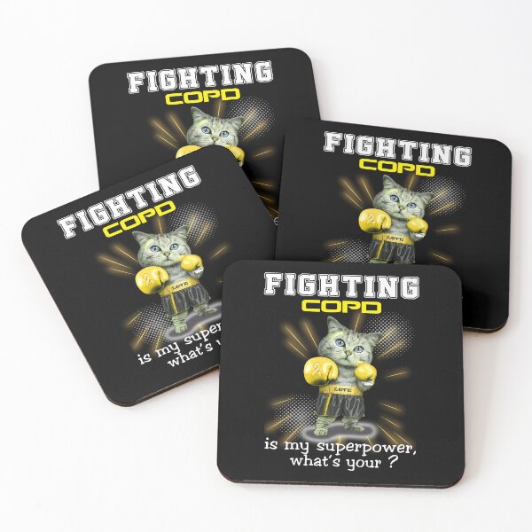 Item preview, Funny Cat Fighting COPD Is My Superpower What's Your designed and sold by Kohend.