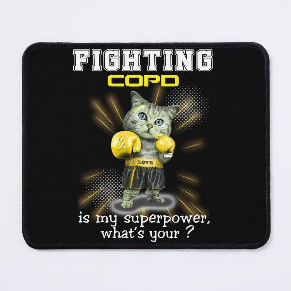 Item preview, Funny Cat Fighting COPD Is My Superpower What's Your designed and sold by Kohend.