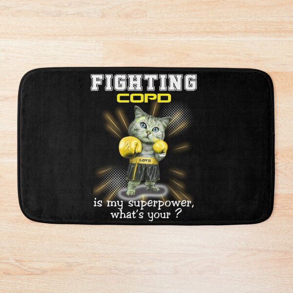 Item preview, Funny Cat Fighting COPD Is My Superpower What's Your designed and sold by Kohend.