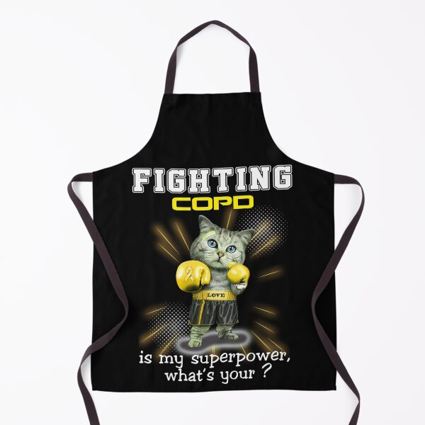 Item preview, Funny Cat Fighting COPD Is My Superpower What's Your designed and sold by Kohend.