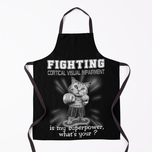 Item preview, Funny Cat Fighting Cortical Visual Impairment Is My Superpower What's Your designed and sold by Kohend.