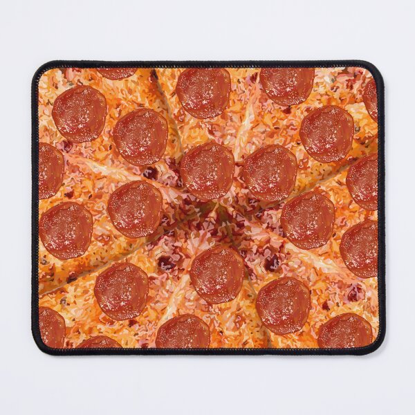 Item preview, Pepperoni Cheese Pizza Pattern designed and sold by Deborah Camp.