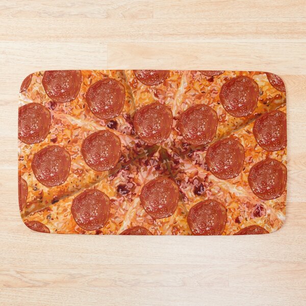 Item preview, Pepperoni Cheese Pizza Pattern designed and sold by Deborah Camp.